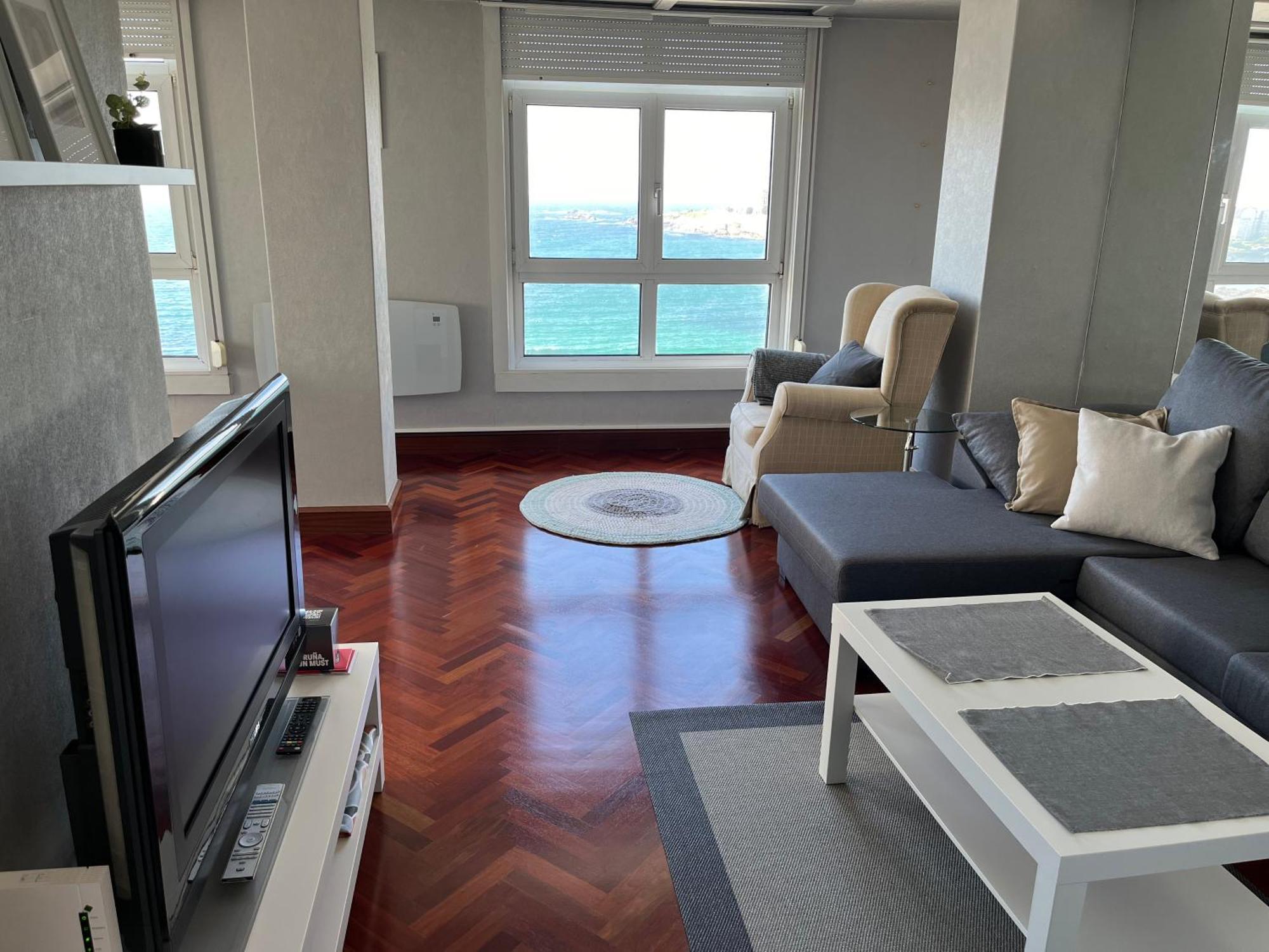Apartamento Primera Linea Playa Riazor A Coruña
